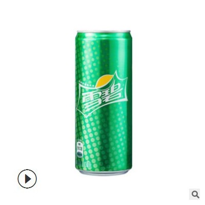 雪碧330ml*24罐 摩登罐罐装柠檬味碳酸饮料罐装 新老包装随机发货
