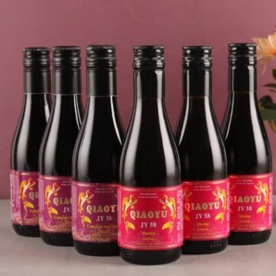 小瓶红酒快盈官方网站批发 抖音快手直播一件代发 187m小酒干红伴手礼
