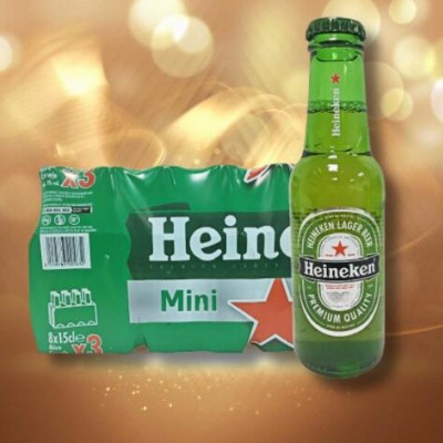 法国原装进口啤酒mini版 海乐柯恩 150ml*24瓶装整箱批发