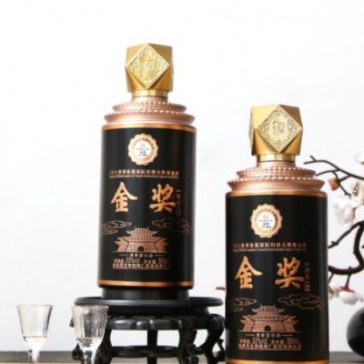 厂家直供山西杏花村金奖臻品酒53度清香型500ml*2礼盒装送礼批发